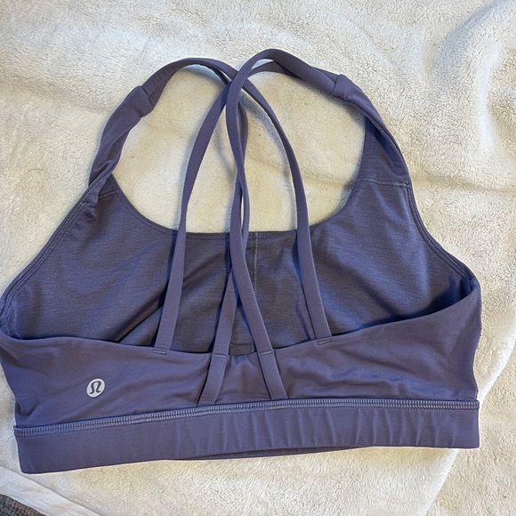 Lululemon Energy Bra - Purple Quartz - Picture 3 of 4